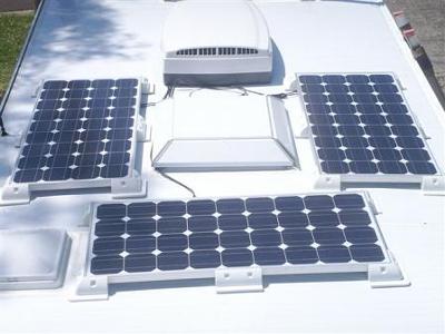 Installing Solar Panels Without Drilling Holes - Electrical - FMCA RV