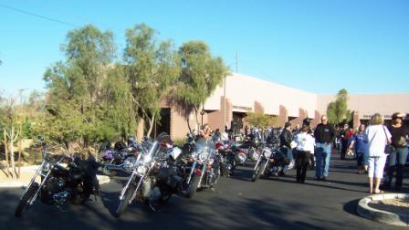 Slick in Line for the Poker Run