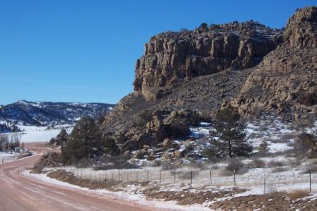 western ranch border