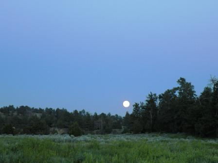 Wyoming Full Moon