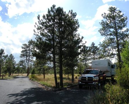 Canyon Rim Campground, Flaming Gorge National  Recreation Area