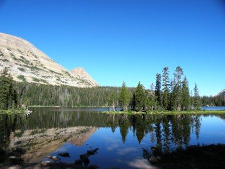 Mirror Lake in the Uintas