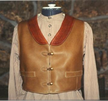 Custom Leather Vest